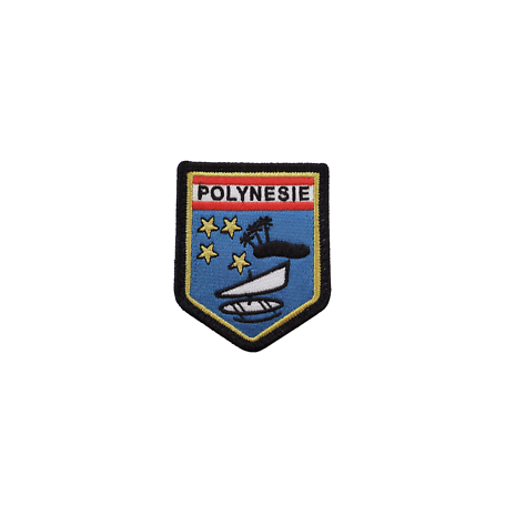 Écusson Brodé Région Polynésie Française
