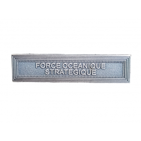 Agrafe Médaille Force Océanique Stratégique Arg