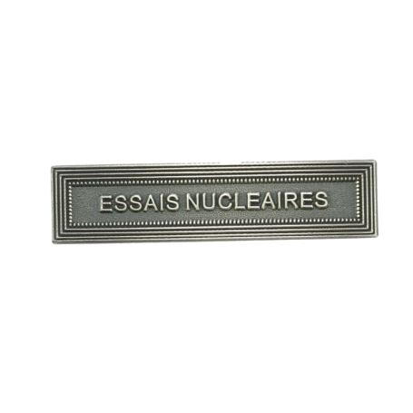 Agrafe Médaille Essais Nucléaires Arg