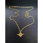 Pendentif Brevet Parachutiste Doré Double Face