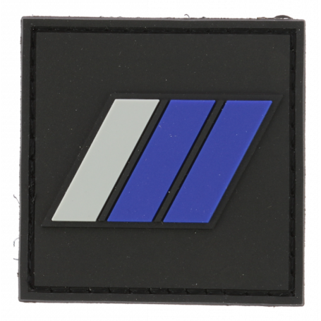 Galon de Poitrine Brigadier-Chef 3D Gomme Sur Scratch GAV Gendarmerie Nationale