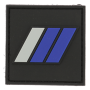 Galon de Poitrine Brigadier-Chef 3D Gomme Sur Scratch GAV Gendarmerie Nationale