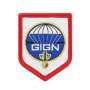 Écusson GIGN Para Groupe d'Intervention de la Gendarmerie Nationale  sur scratch