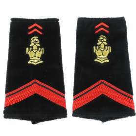 Paire de Fourreaux d'Épaule 1°Classe du Génie