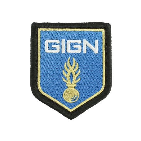 Écusson GIGN 2021Groupe d'Intervention de la Gendarmerie Nationale  sur scratch