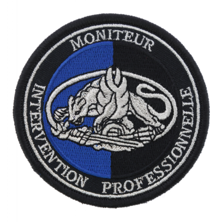 Écusson Moniteur Intervention Professionnelle Départementale MIP Sur Scratch