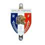 Plaque Automobile Blason Sapeurs-Pompiers Ventouses Pare-brise