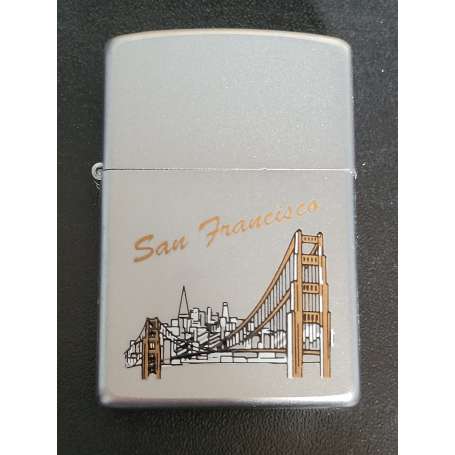 ZIPPO Pont de San Francisco C Mars 2006 avec bande de scellé Golden Gate Bridge