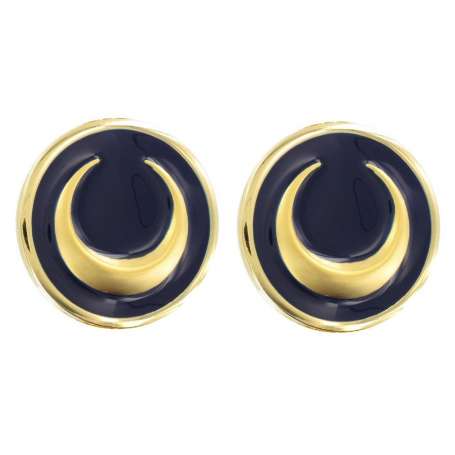 Paires d'Insignes de Collet Zouave Or Croissant
