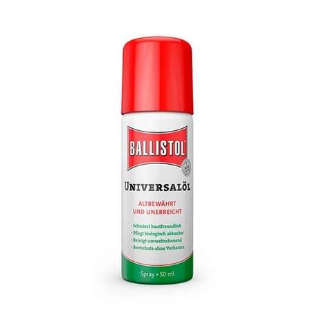 Spray huile de nettoyage pour arme 50ml Ballistol