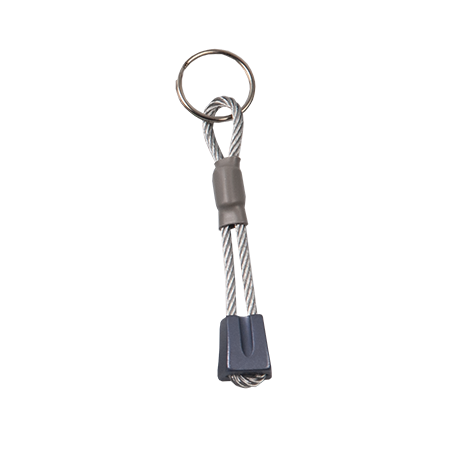 Porte Clés Mini Coinceur Gris Rock Empire