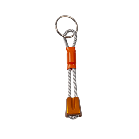 Porte Clés Mini Coinceur Orange Rock Empire