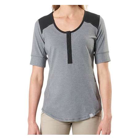 Déstockage Tee-Shirt Willow Henley XS Noir Manches Courtes 5.11 Tactical