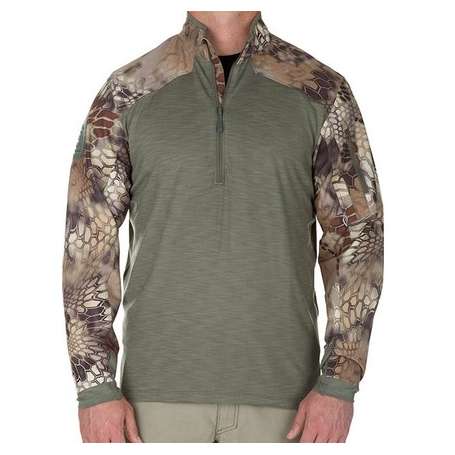 Déstockage Chemise Rapid Half Zip M Sage Green Manches Longues 5.11 Tactical