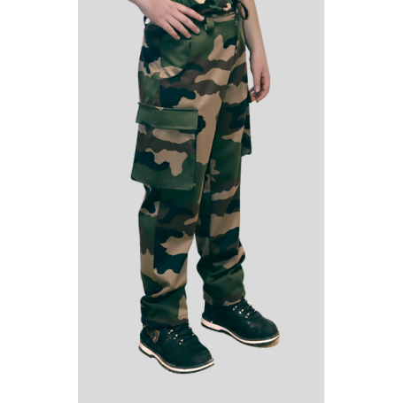 Pantalon Enfant Camouflage Français