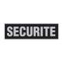Bande Réto-réfléchissante SECURITE 10*30 Fond Noir