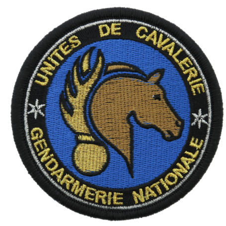 Écusson Cavalier De La Garde Républicaine Sur Scratch Unités de Cavalerie Gendarmerie Nationale