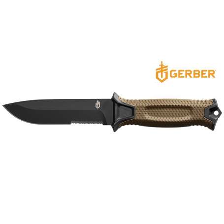 Couteau Strongarm Etui Kydex Tactique Coyote Verticale Horizontal