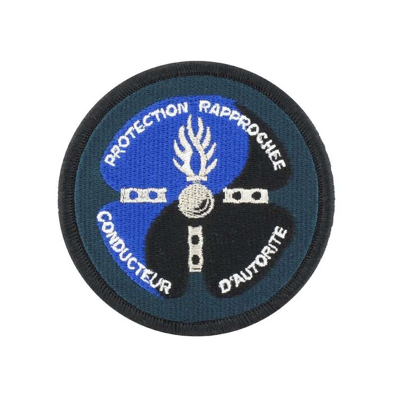 Badge Protection Rapprochee Écusson Protection Rapprochée Conducteur d'Autorité