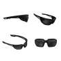 Lunettes Protections Balistiques Type X Ecran Fumé Mechanix