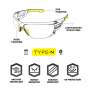 Lunettes Protections Balistiques Type N Ecran Ambré Mechanix