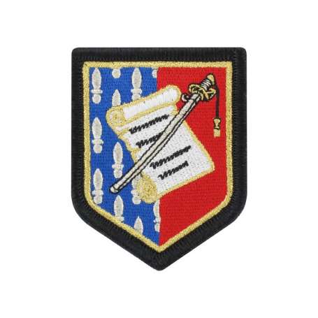 Écusson Brodé Ecole des Officiers de la Gendarmerie Nationale sur Scratch