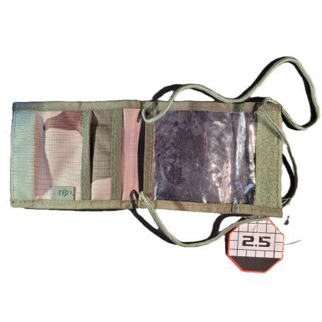 Porte Carte Tour de Cou D'Indentité Militaire ou Civil Camouflage