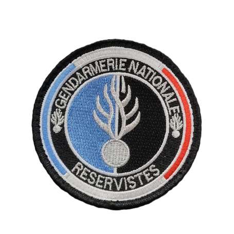 Écusson Réservistes de la Gendarmerie Nationale Sur Scratch