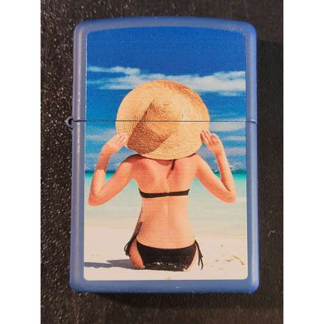 ZIPPO Les plaisirs de la plage A Janvier 2013 Bleu