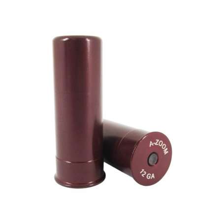 Lot de 2 Cartouches de Manipulation Calibre 12 Rouge