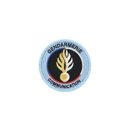 Écusson Cellules Communication de la Gendarmerie Nationale Sur Scratch