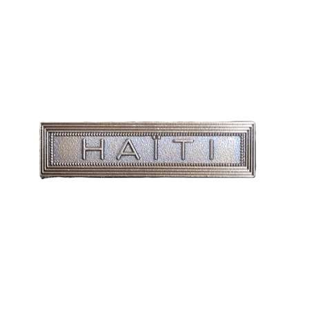 Agrafe Médaille Haiti Bronze