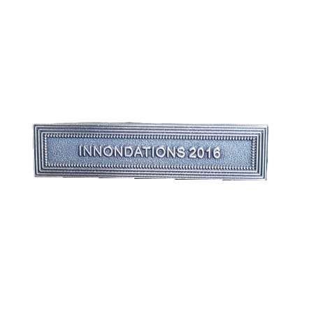 Agrafe Médaille Innondations 2016 Arg