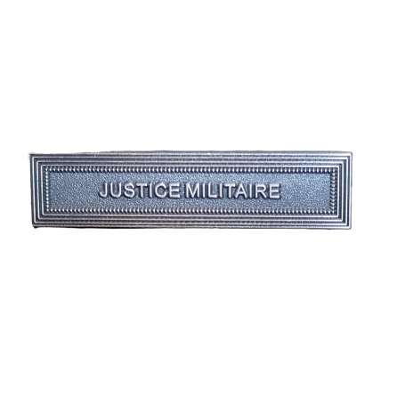 Agrafe Médaille Justice Militaire Arg