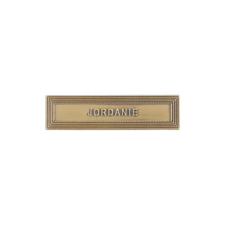 Agrafe Médaille Jordanie Bronze