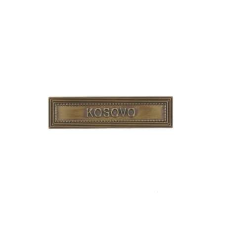 Agrafe Médaille Kosovo Bronze