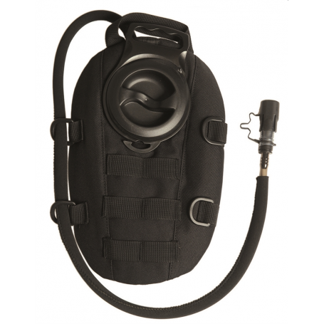 Sac Hydratation 1 Litre Ovale Noir