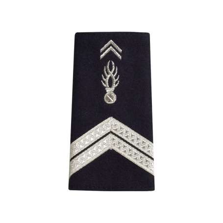 Paire de Fourreaux d'Épaule Souple Homme Gendarme de Carrière Gendarmerie Nationale