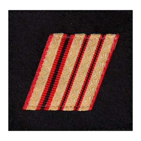 Galon de Poitrine TDM Sergent-Chef BM2 Sur Scratch Brevet Militaire de 2° niveau