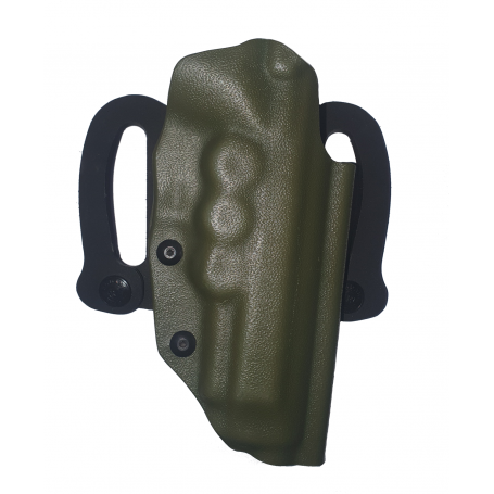 Holster easy kidex pour beretta 92F niveau 2 pour droitier vert