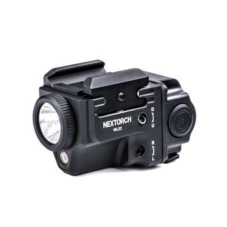 Lampe avec pointeur laser vert pour arme de poing 650 lumens WL22 NEXTORCH