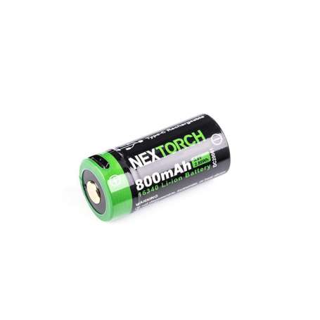 Batterie Rechargeable USB-C 16340 3,6V 800mAh ACCUS PILES