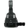 Plaque de cuisse noir RADAR avec Holster 2 fast extrem noir