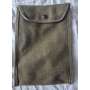 Pochette plate pour papier verte kaki d'occasion