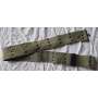 Ceinture a trois trous Vertes militaires seconde guerre mondiale d'occasion