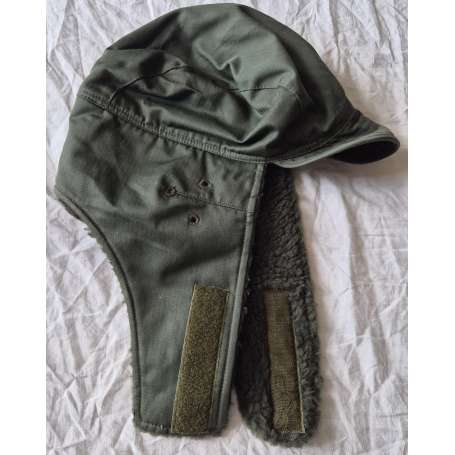 Chapka/Casquette Fourrée Armée Française d'occasion M. VALLE Taille 58