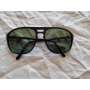 Lunettes de soleil T1 militaires Noir Verres vert foncé d'occasion