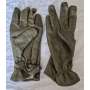 Gants en cuir vert clair militaire (originaux) d'occasion 7(1/2) L