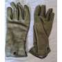 Gants en cuir vert clair militaire (originaux) d'occasion 7(1/2) L