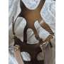 Sac pour ANP vert kaki avec masque et cartouche d'occasion